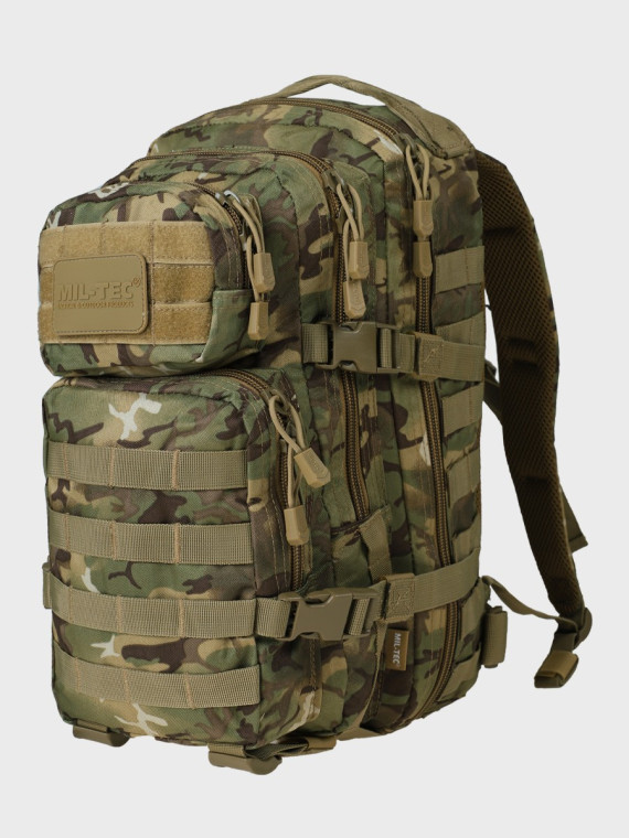 MIL-TEC PLECAK TAKTYCZNY SZTURMOWY US ASSAULT 20L ARID WOODLAND