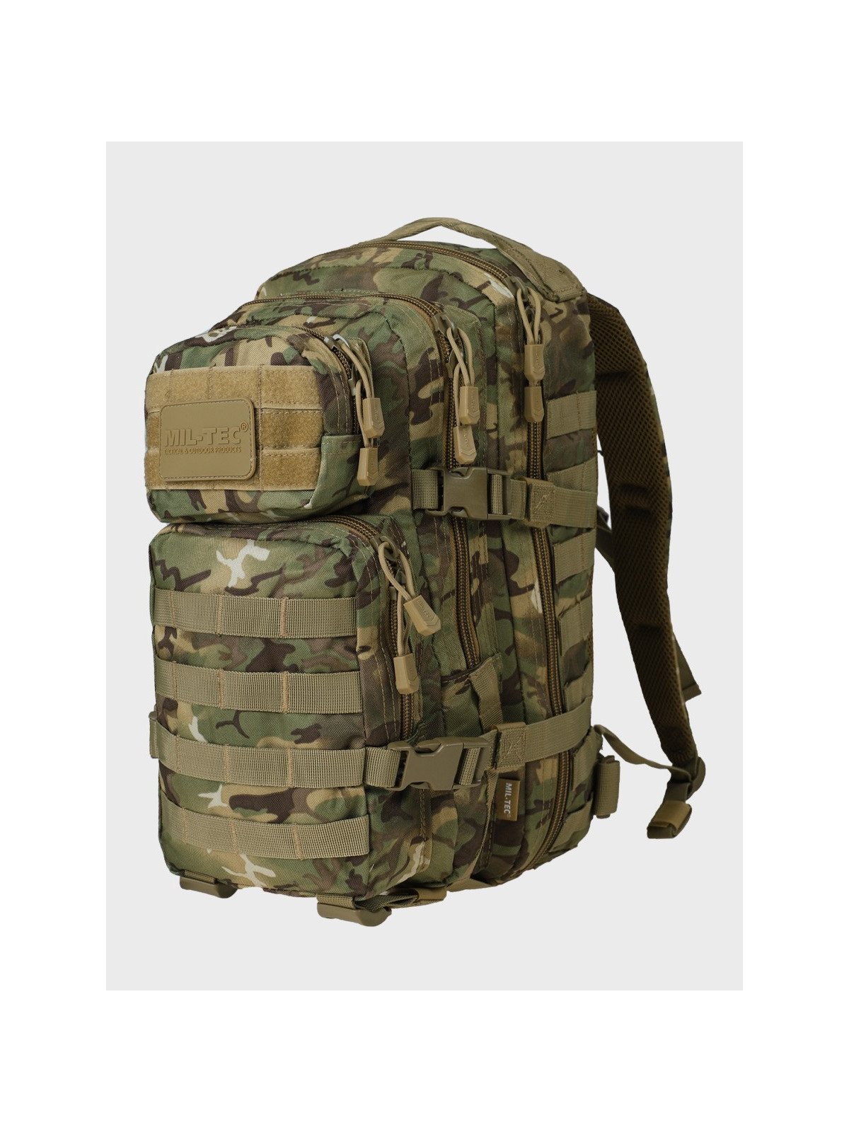 MIL-TEC PLECAK TAKTYCZNY SZTURMOWY US ASSAULT 20L ARID WOODLAND