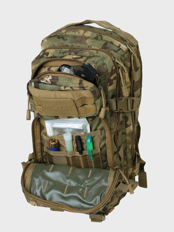 MIL-TEC PLECAK TAKTYCZNY SZTURMOWY US ASSAULT 20L ARID WOODLAND