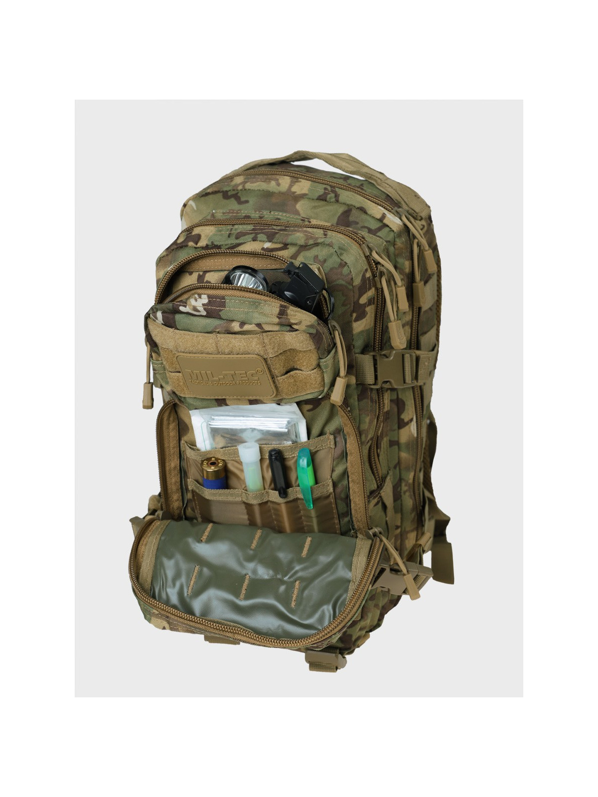 MIL-TEC PLECAK TAKTYCZNY SZTURMOWY US ASSAULT 20L ARID WOODLAND