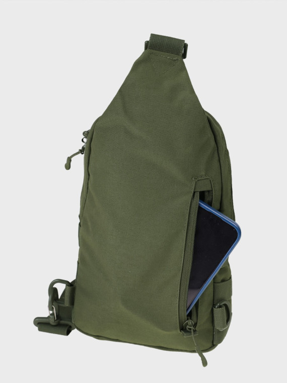 MIL-TEC Plecak na ramię taktyczny wojskowy turystyczny Crossbody Bag 4,5 l Oliwkowy