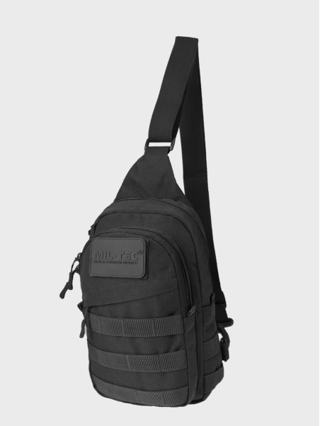 MIL-TEC Plecak na ramię taktyczny wojskowy turystyczny Crossbody Bag 4,5 l czarny
