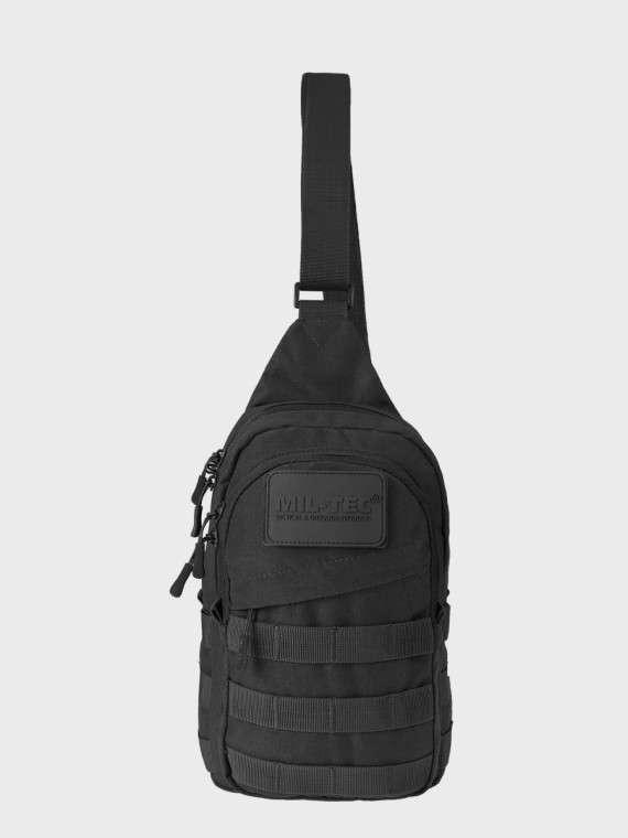 MIL-TEC Plecak na ramię taktyczny wojskowy turystyczny Crossbody Bag 4,5 l czarny