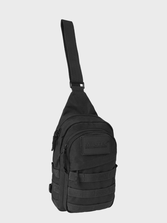 MIL-TEC Plecak na ramię taktyczny wojskowy turystyczny Crossbody Bag 4,5 l czarny