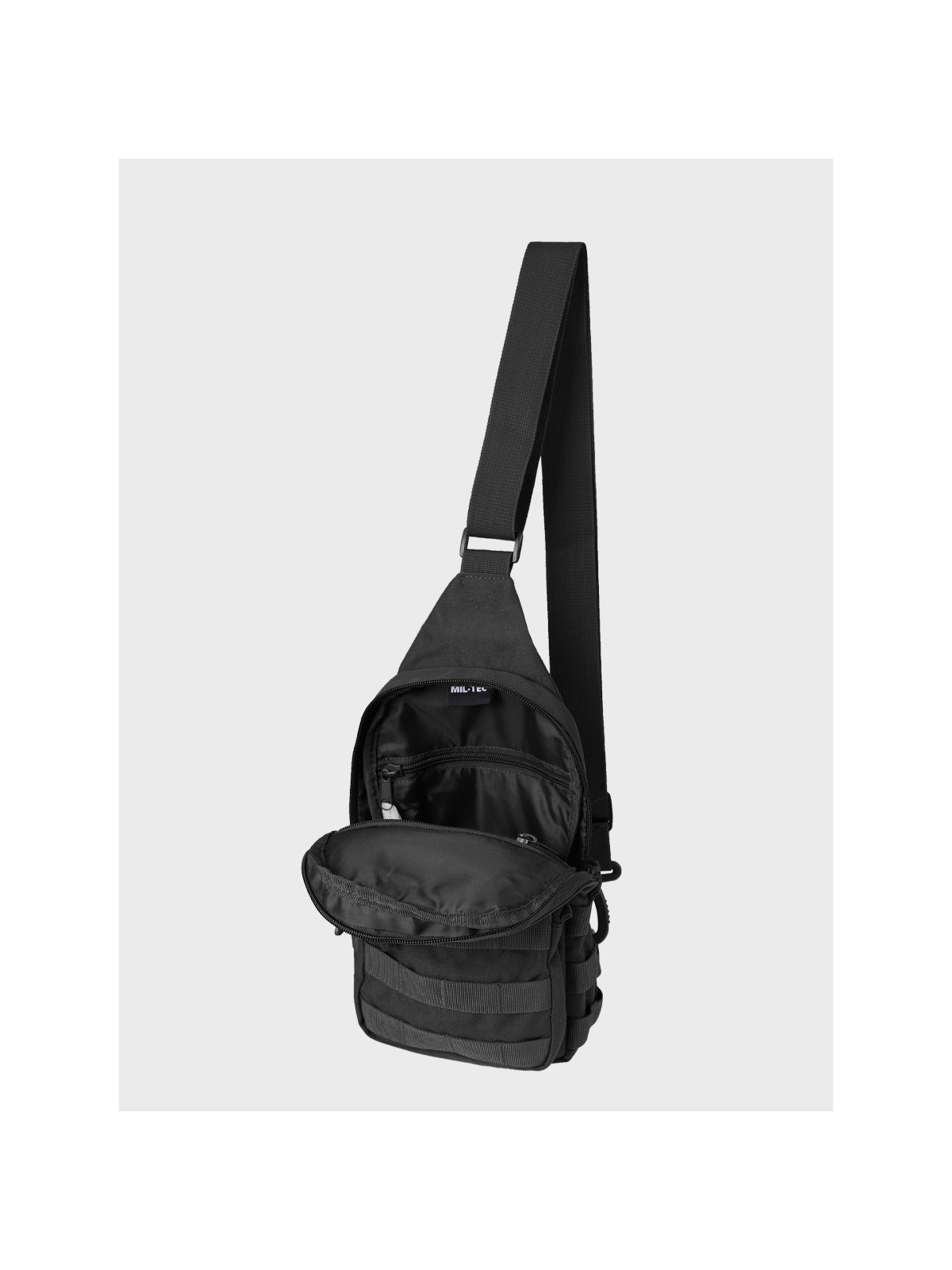 MIL-TEC Plecak na ramię taktyczny wojskowy turystyczny Crossbody Bag 4,5 l czarny
