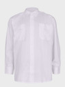 MIL-TEC Koszula Służbowa z pagonami Taktyczna LongSleeve Shirt Biała XXL