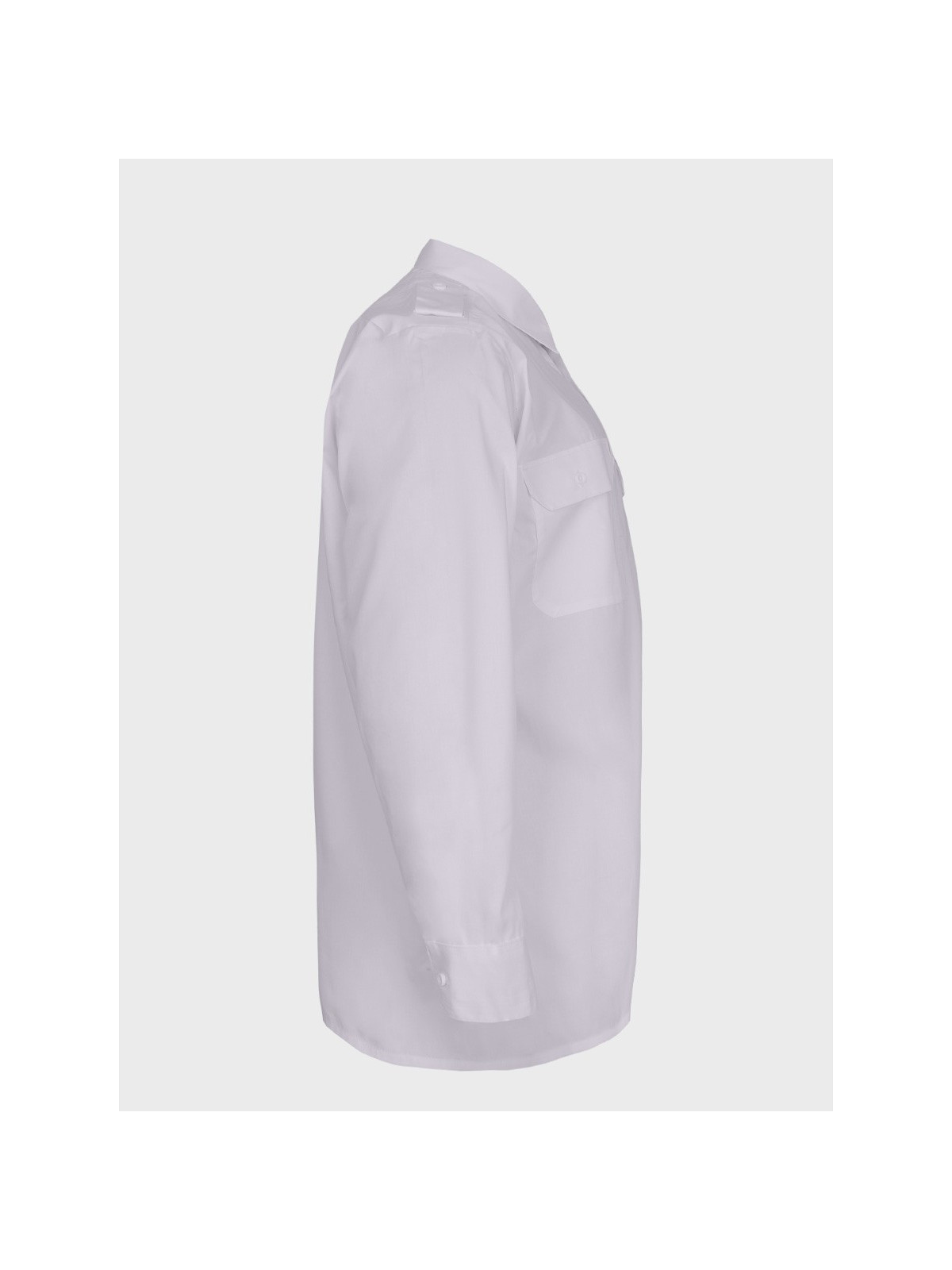 MIL-TEC Koszula Służbowa z pagonami Taktyczna LongSleeve Shirt Biała XXL