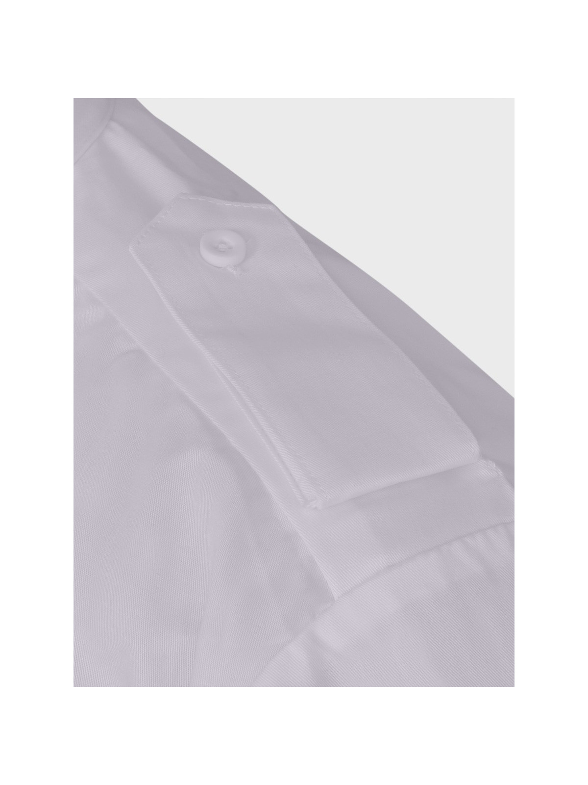 MIL-TEC Koszula Służbowa z pagonami Taktyczna LongSleeve Shirt Biała XXL