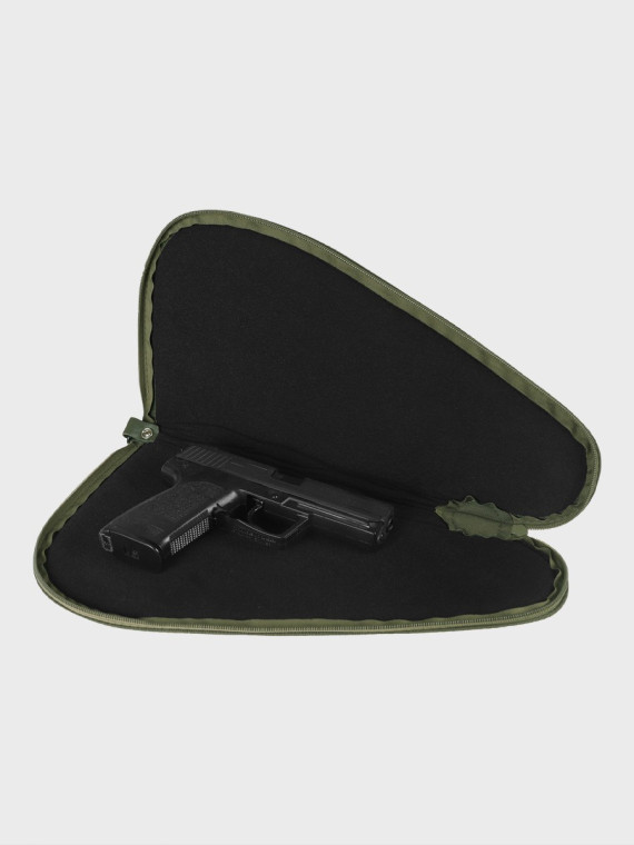 MIL-TEC POKROWIEC NA BROŃ KRÓTKĄ PISTOLET 40x22cm WYPEŁNIENIE Z PIANKI OLIWKOWY
