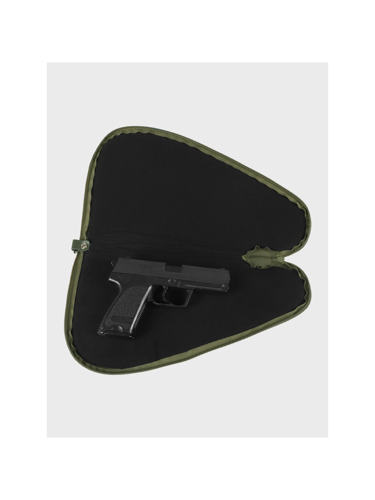 MIL-TEC POKROWIEC NA BROŃ KRÓTKĄ PISTOLET 40x22cm WYPEŁNIENIE Z PIANKI OLIWKOWY