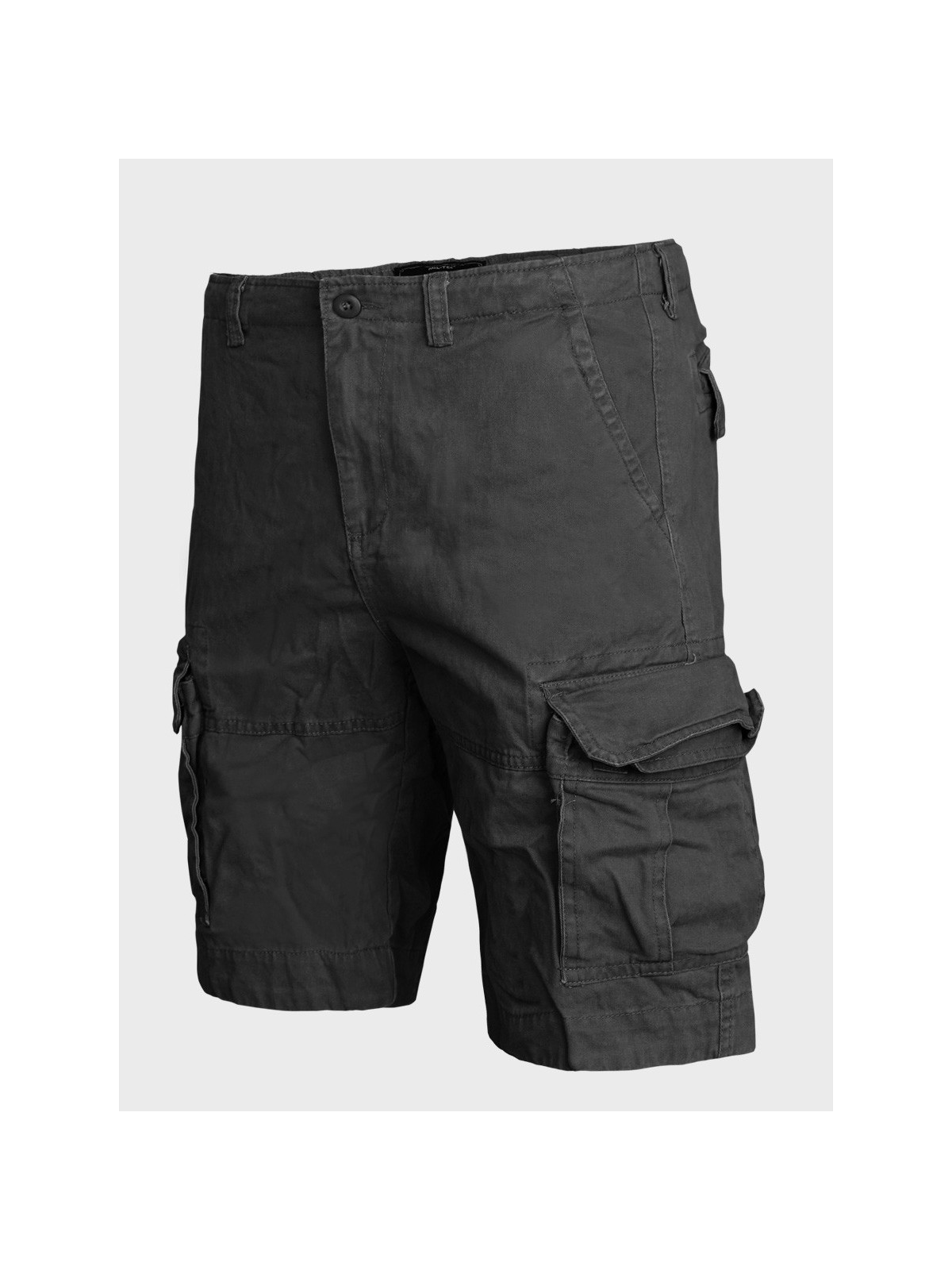 MIL-TEC Spodenki męskie Vintage Prewash czarne  XXL