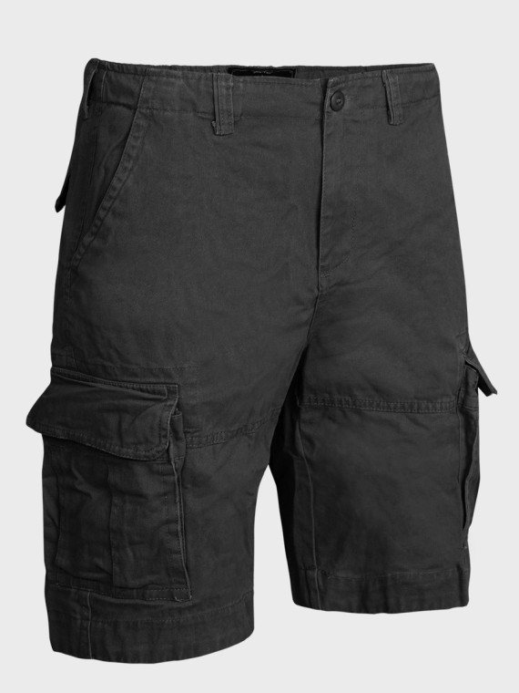 MIL-TEC Spodenki męskie Vintage Prewash czarne  XXL