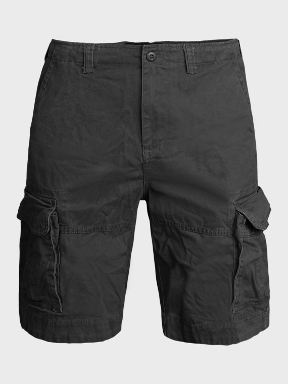 MIL-TEC Spodenki męskie Vintage Prewash czarne  XXL