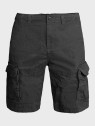 MIL-TEC Spodenki męskie Vintage Prewash czarne  XXL