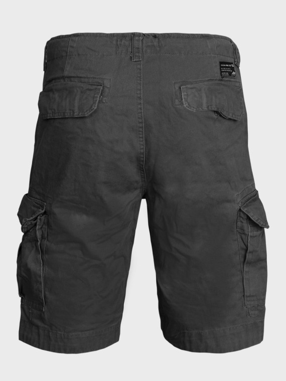 MIL-TEC Spodenki męskie Vintage Prewash czarne  XXL