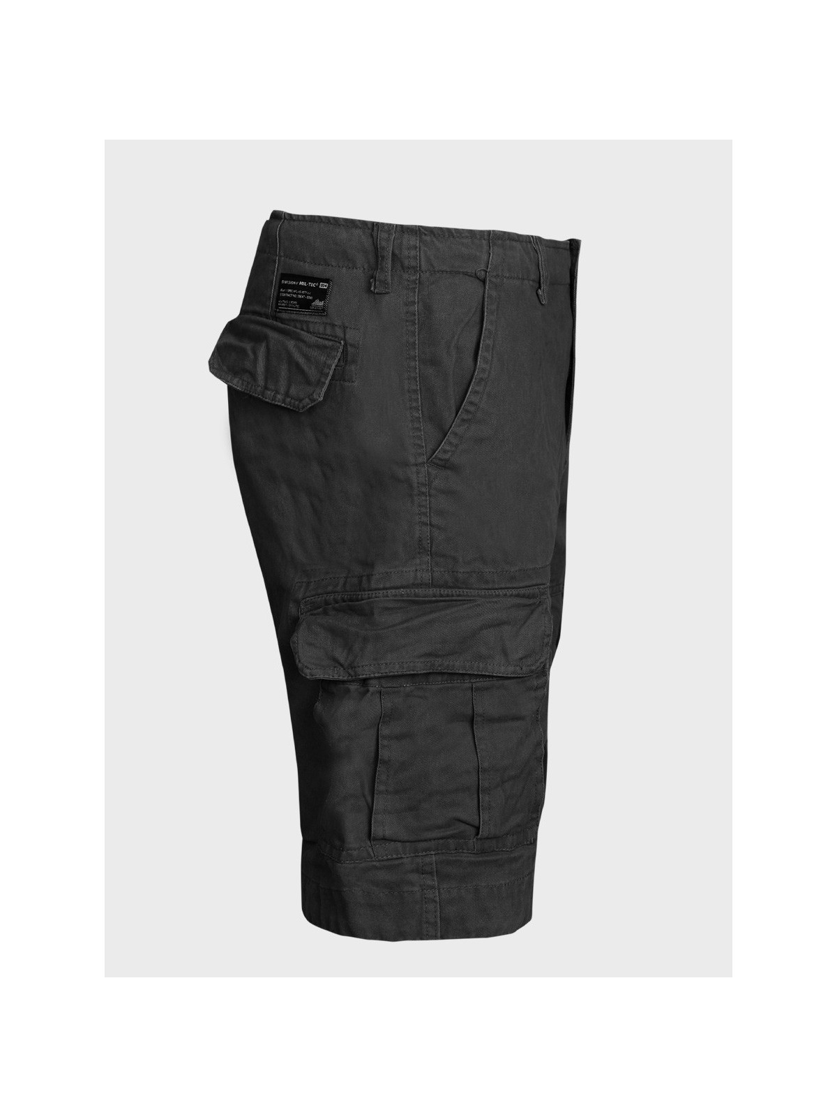 MIL-TEC Spodenki męskie Vintage Prewash czarne  XXL