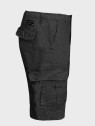 MIL-TEC Spodenki męskie Vintage Prewash czarne  XXL