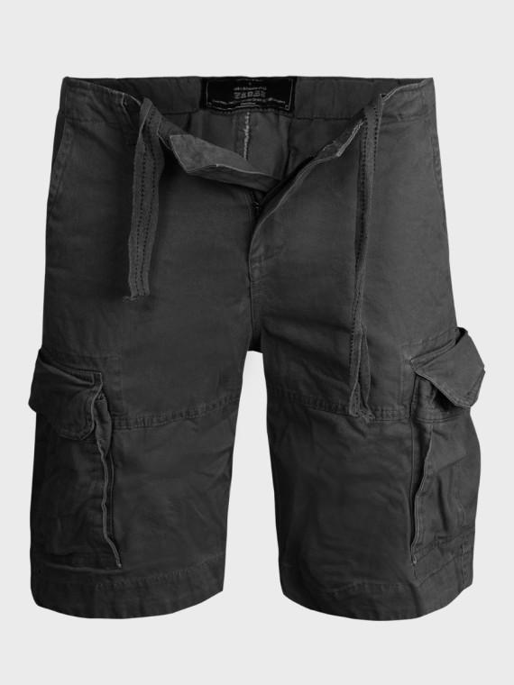 MIL-TEC Spodenki męskie Vintage Prewash czarne  XXL