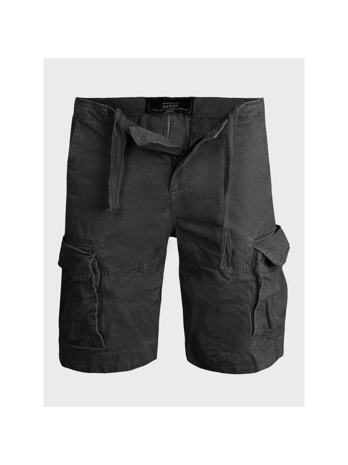 MIL-TEC Spodenki męskie Vintage Prewash czarne  XXL