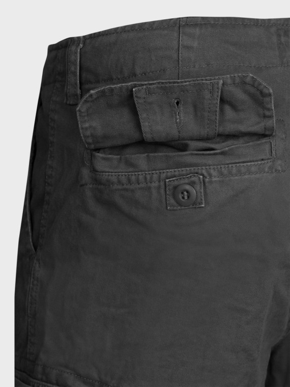 MIL-TEC Spodenki męskie Vintage Prewash czarne  XXL