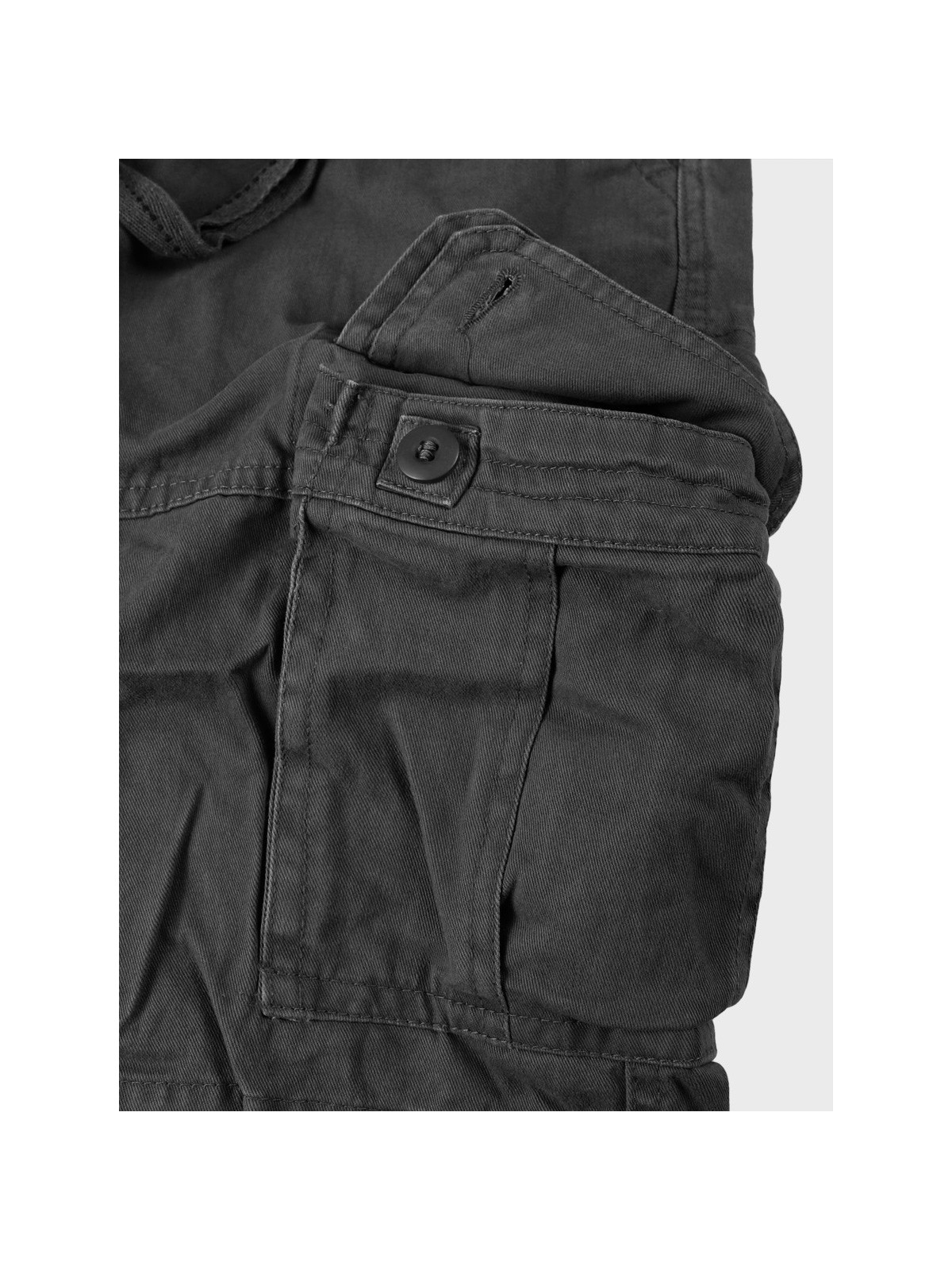 MIL-TEC Spodenki męskie Vintage Prewash czarne  XXL
