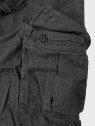 MIL-TEC Spodenki męskie Vintage Prewash czarne  XXL
