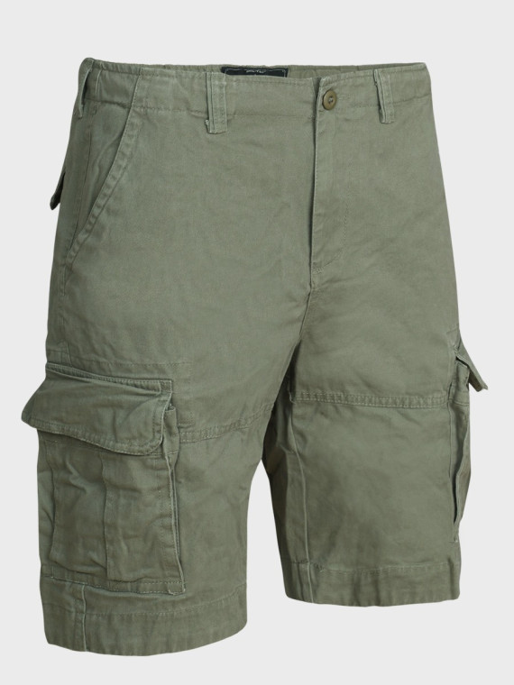 MIL-TEC Spodenki męskie Vintage Prewash oliwkowe XXL