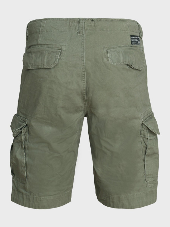MIL-TEC Spodenki męskie Vintage Prewash oliwkowe XXL