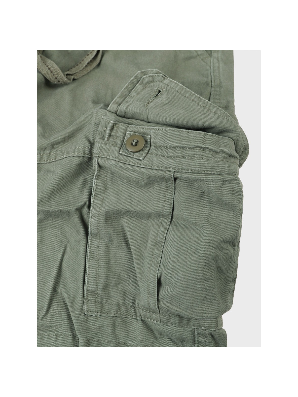 MIL-TEC Spodenki męskie Vintage Prewash oliwkowe XXL