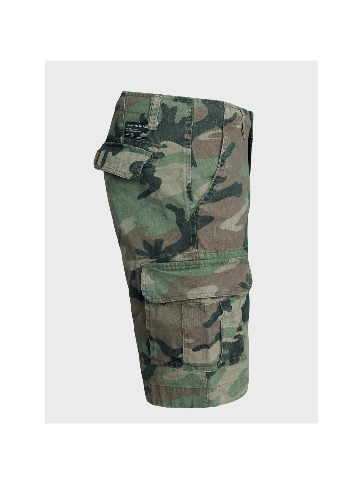 MIL-TEC Spodenki męskie Vintage Prewash woodland XXL