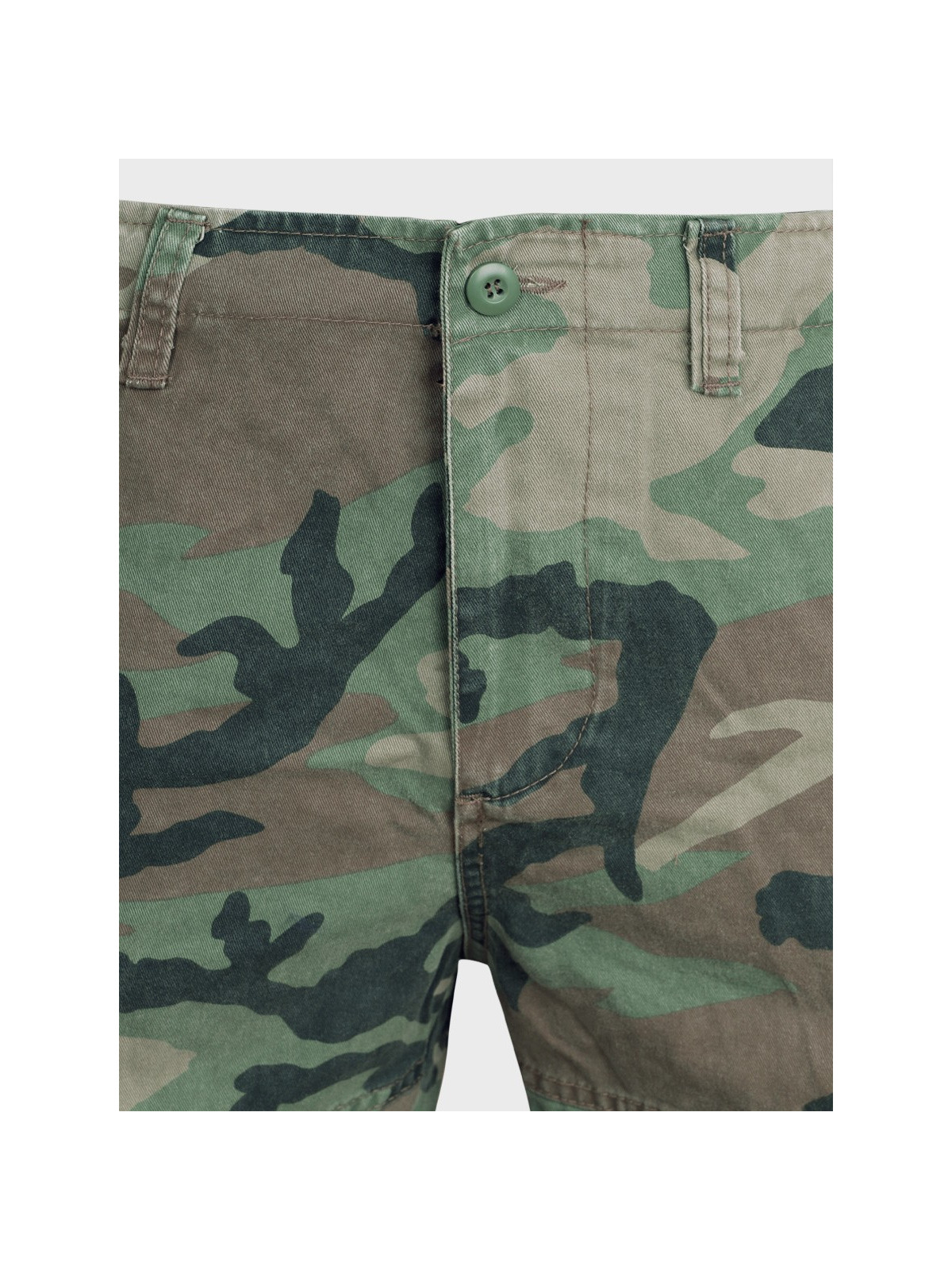 MIL-TEC Spodenki męskie Vintage Prewash woodland XXL