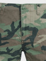 MIL-TEC Spodenki męskie Vintage Prewash woodland XXL