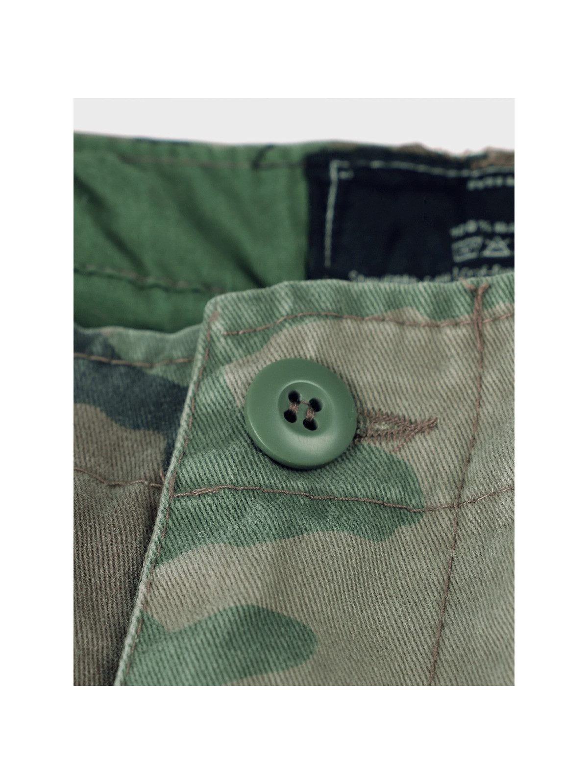MIL-TEC Spodenki męskie Vintage Prewash woodland XXL