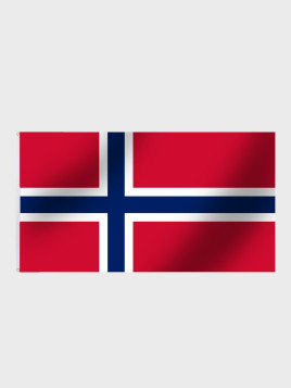 MIL-TEC Flaga Norwegii 90X150cm 