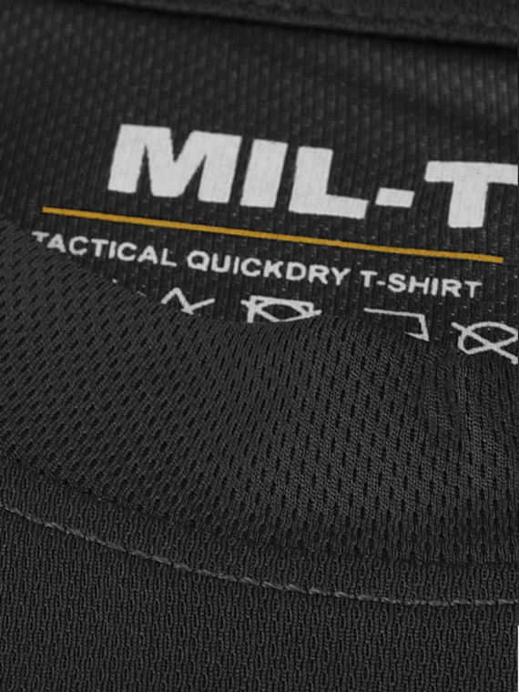 MIL-TEC Koszulka Termoaktywna TACTICAL QUICK DRY Czarna S