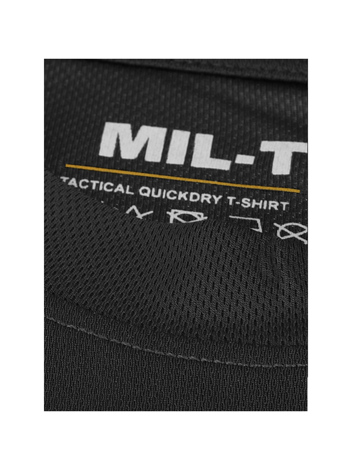 MIL-TEC Koszulka Termoaktywna TACTICAL QUICK DRY Czarna S