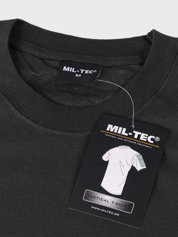 MIL-TEC KOSZULKA TAKTYCZNA BAWEŁNIANA CZARNA XXL