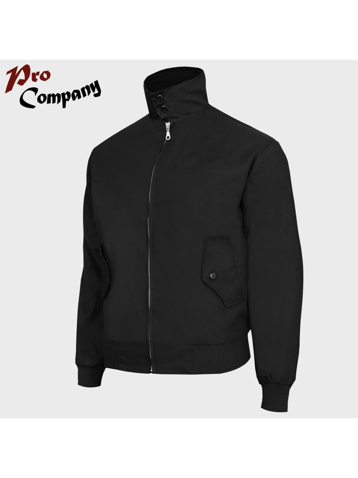 PRO COMPANY Kurtka męska HARRINGTON English style czarna XXL