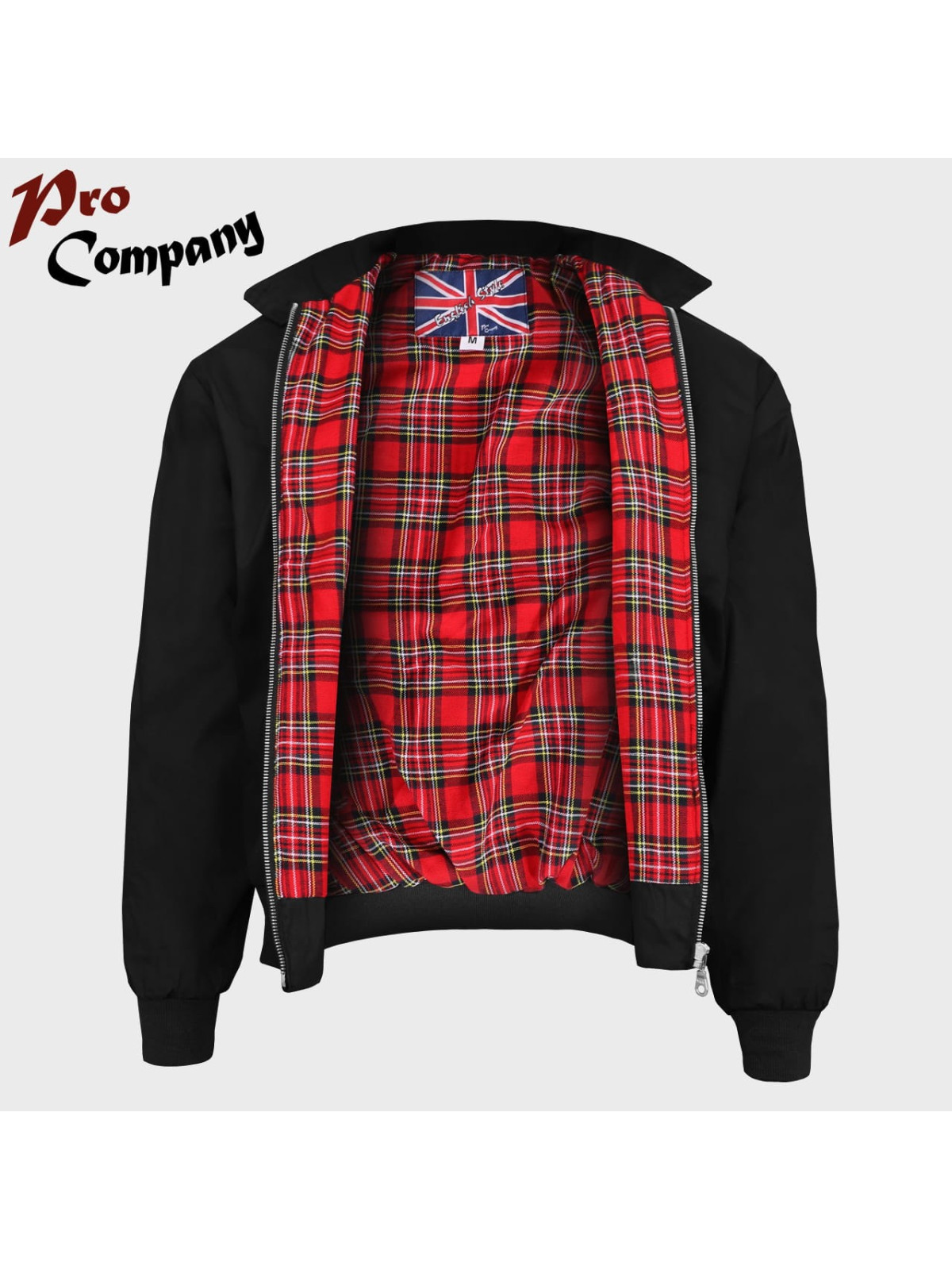 PRO COMPANY Kurtka męska HARRINGTON English style czarna XXL