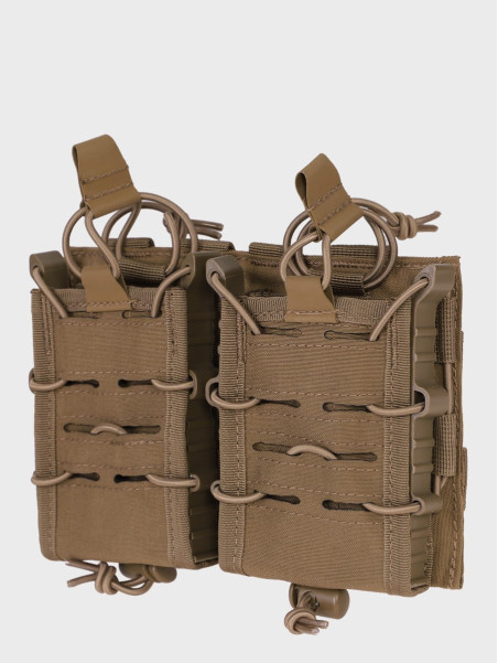 MIL-TEC Ładownica Podwójna na Magazynki AR/AK Open Flex Double Coyote