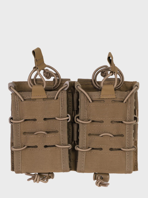 MIL-TEC Ładownica Podwójna na Magazynki AR/AK Open Flex Double Coyote