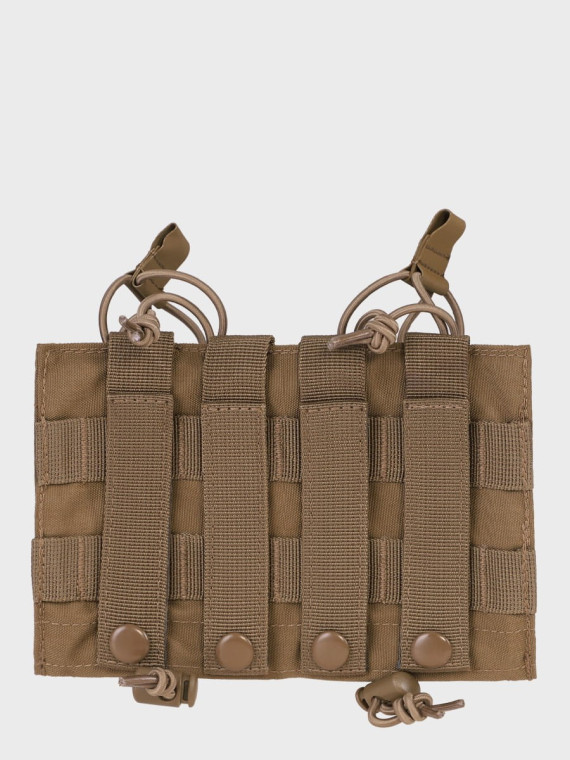 MIL-TEC Ładownica Podwójna na Magazynki AR/AK Open Flex Double Coyote