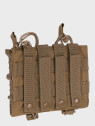 MIL-TEC Ładownica Podwójna na Magazynki AR/AK Open Flex Double Coyote