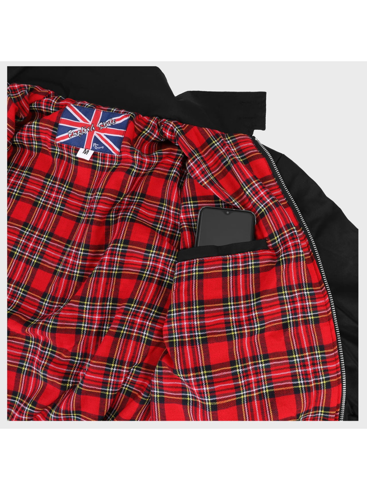 PRO COMPANY Kurtka męska HARRINGTON English style czarna XXL