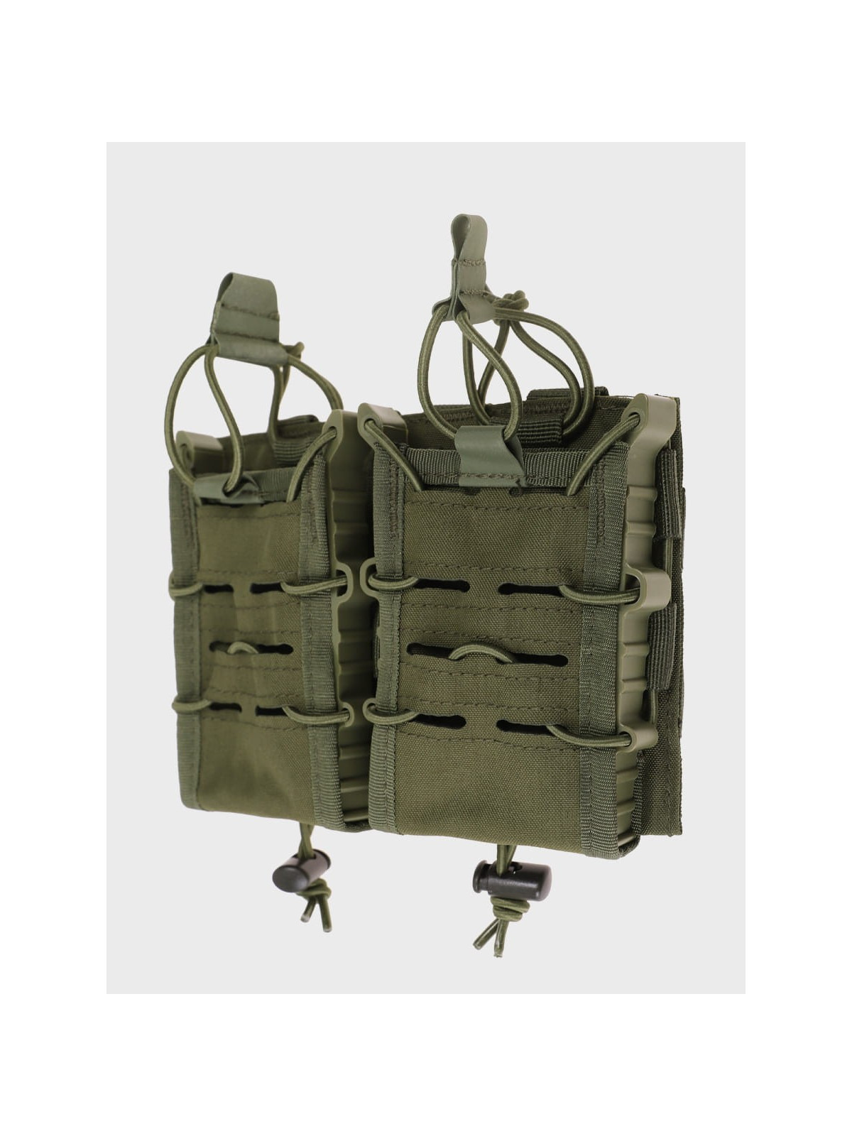 MIL-TEC Ładownica Podwójna na Magazynki AR/AK Open Flex Double Oliwkowa