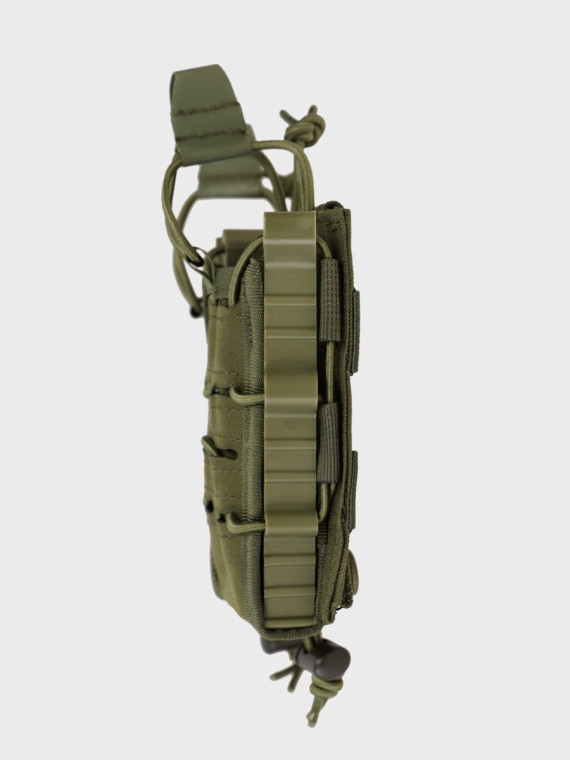 MIL-TEC Ładownica Podwójna na Magazynki AR/AK Open Flex Double Oliwkowa