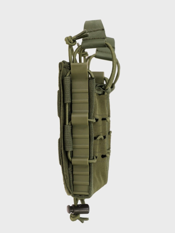 MIL-TEC Ładownica Podwójna na Magazynki AR/AK Open Flex Double Oliwkowa