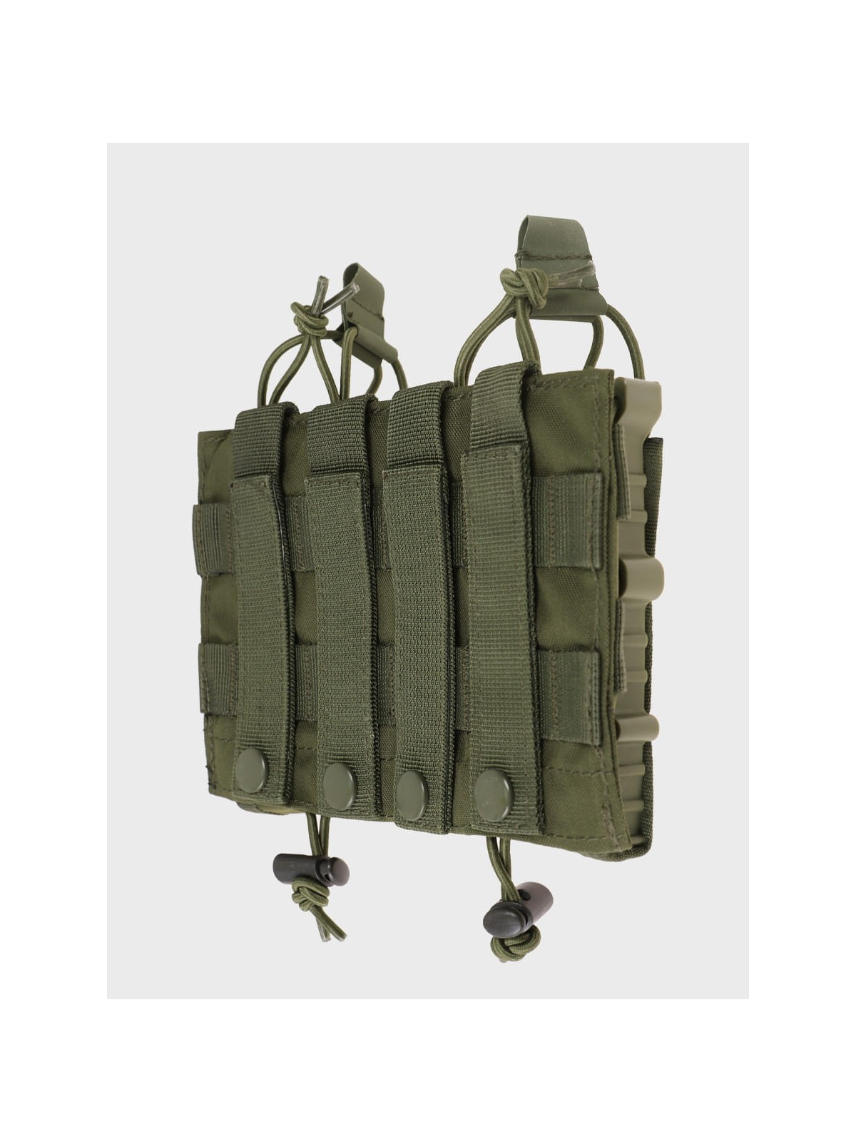 MIL-TEC Ładownica Podwójna na Magazynki AR/AK Open Flex Double Oliwkowa