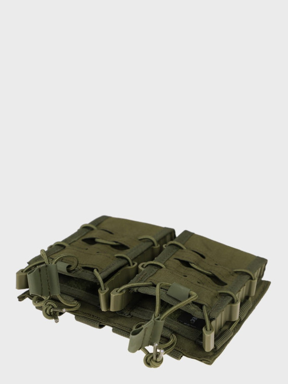 MIL-TEC Ładownica Podwójna na Magazynki AR/AK Open Flex Double Oliwkowa