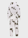 MIL-TEC Maskałata BW Komplet Bluza + Spodnie Kamuflaż Zimowy  Snow Camo XXL